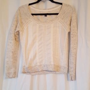 Small cream sweater